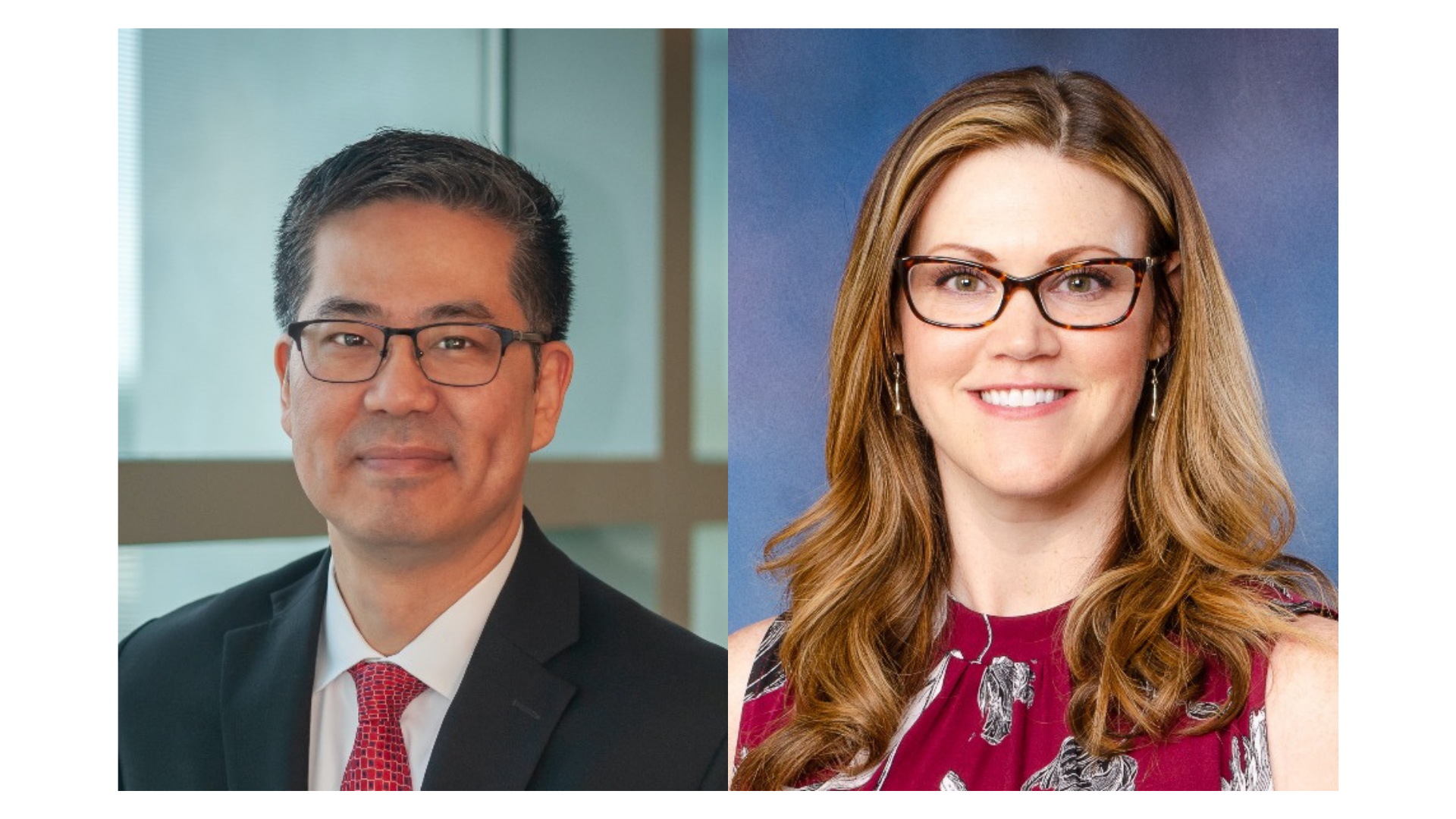 Dr. Paul Kim and Dr. Johanna-Marie Richey