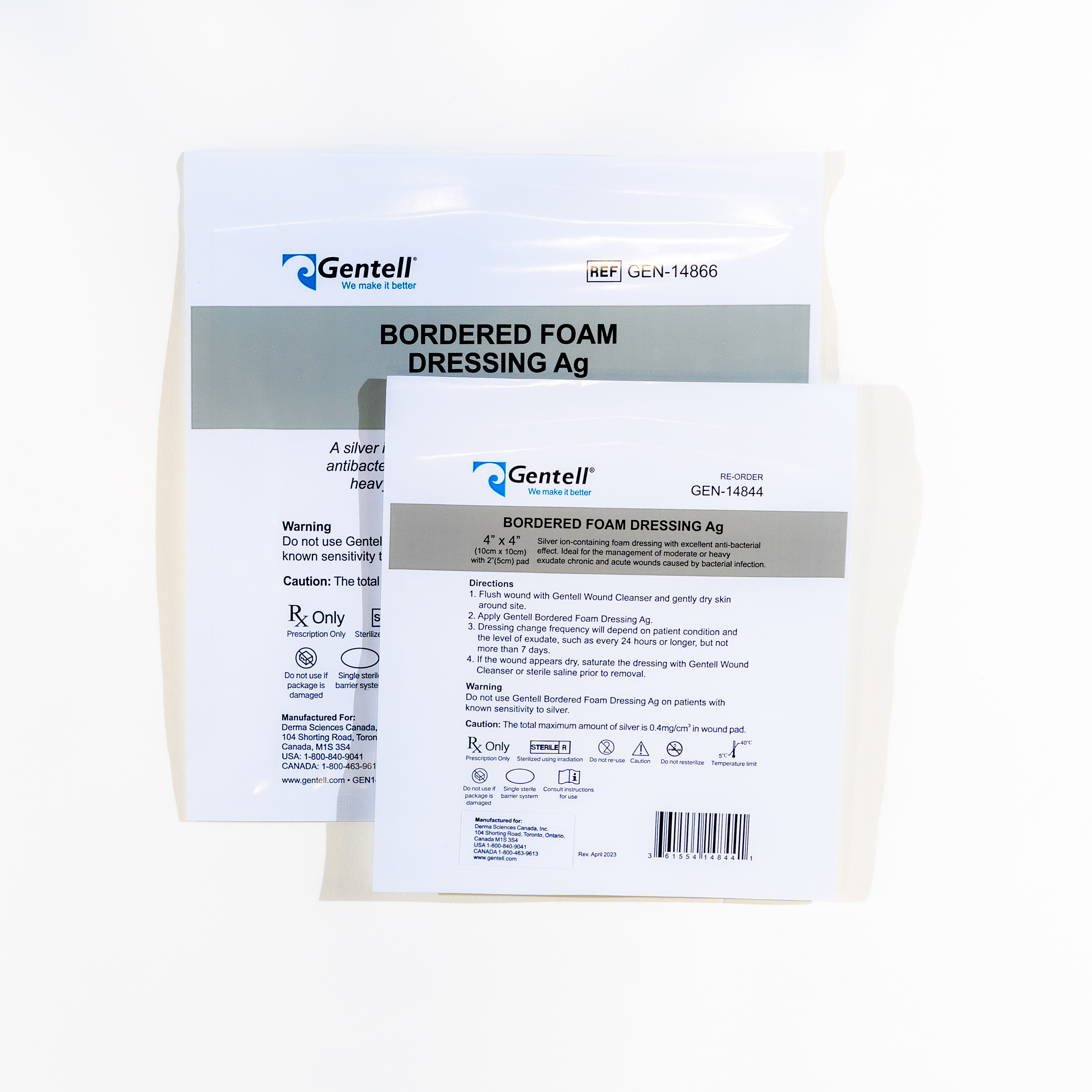 Dermaritesterile Bordered Gauze Dressing With Adhesive Border Desertcart