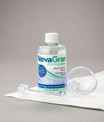 Wound store cleansing solution