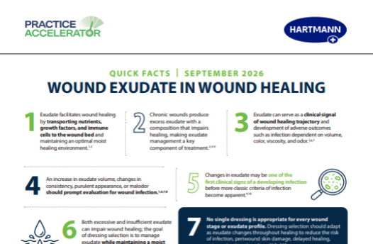 Quick Facts: Wound Exudate in Wound Healing