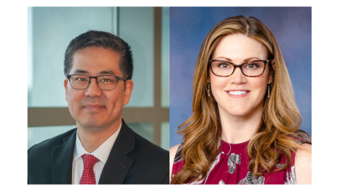 Dr. Paul Kim and Dr. Johanna-Marie Richey
